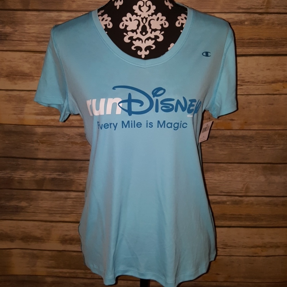 NWT Disney Champion running shirt size large